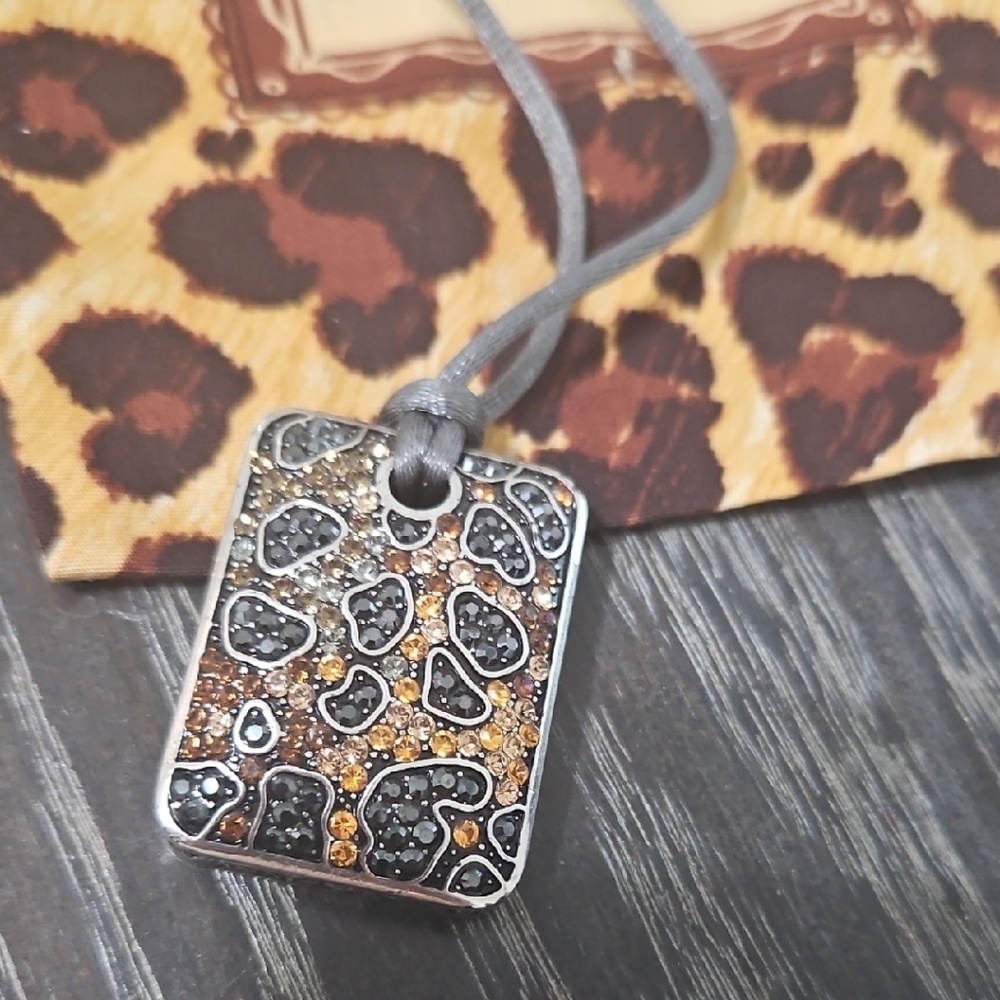 Brighton Leopard Totem Pendant Necklace